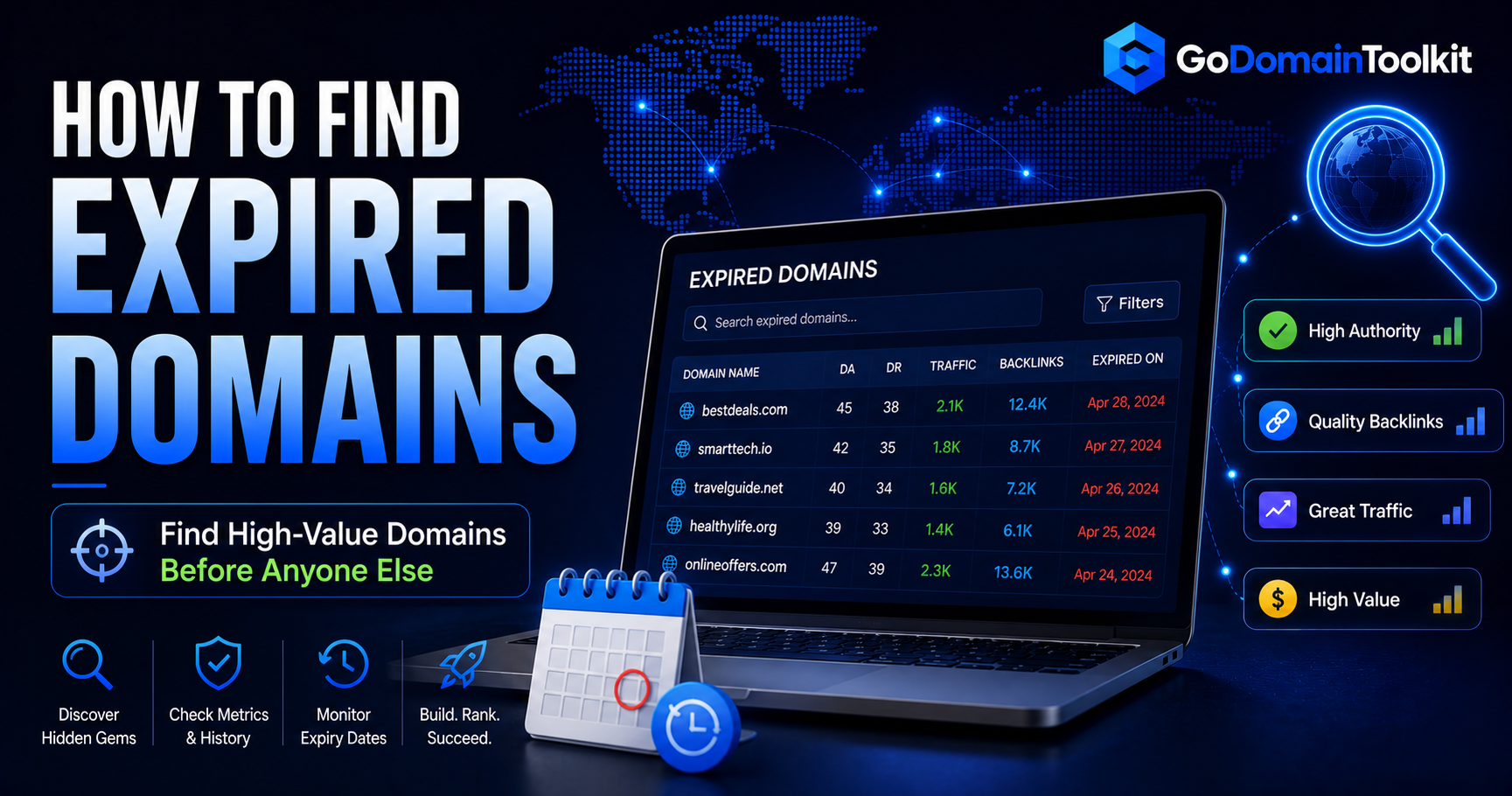 How to Find Expired Domains for SEO and Domain Investing